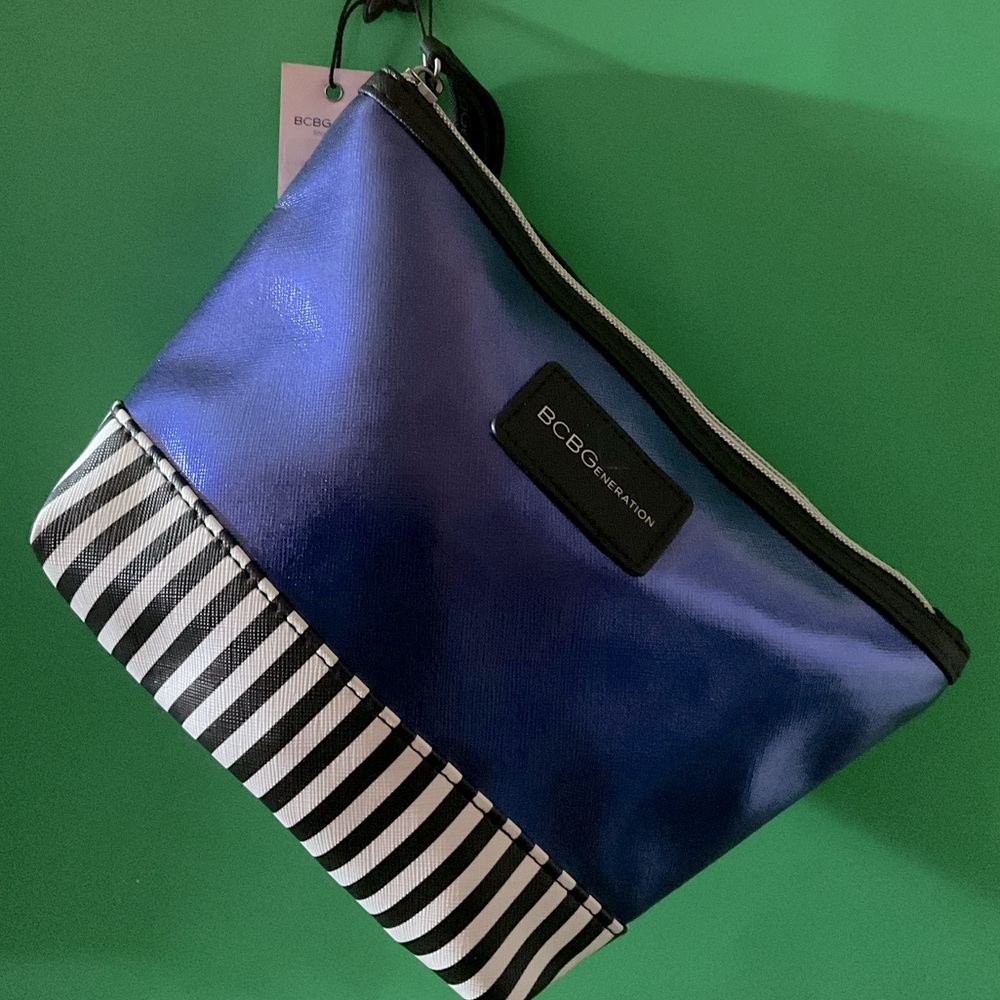 Bcbg blue metallic